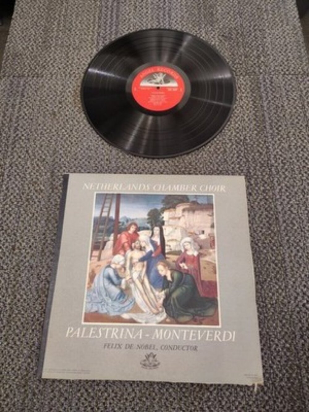 Netherlands Chamber Choir Palestrina Monteverdi Felix De Nobel ANG 35667 EX